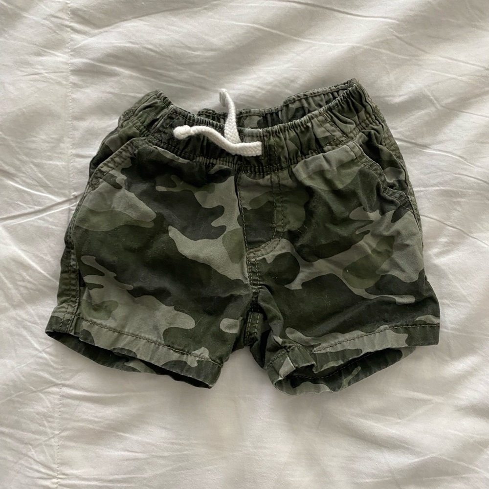 Old navy 3-6 month camo short